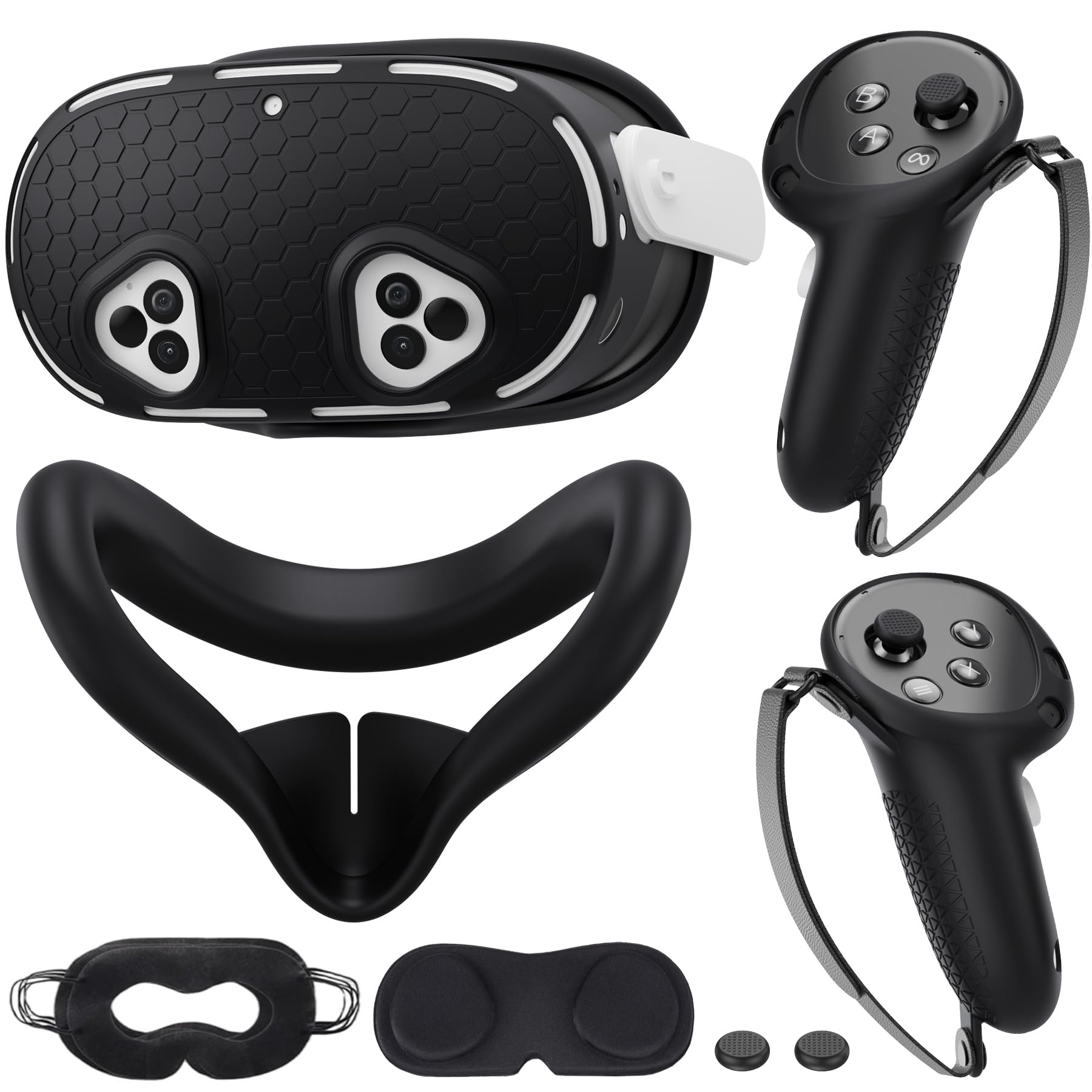 Amazon.com: Silicone Cover Set Compatible with Meta/Oculus Quest